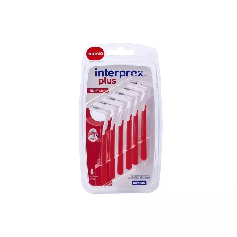 Cepillo Espacio Interproximal Interprox Plus Mini Conico 6 U