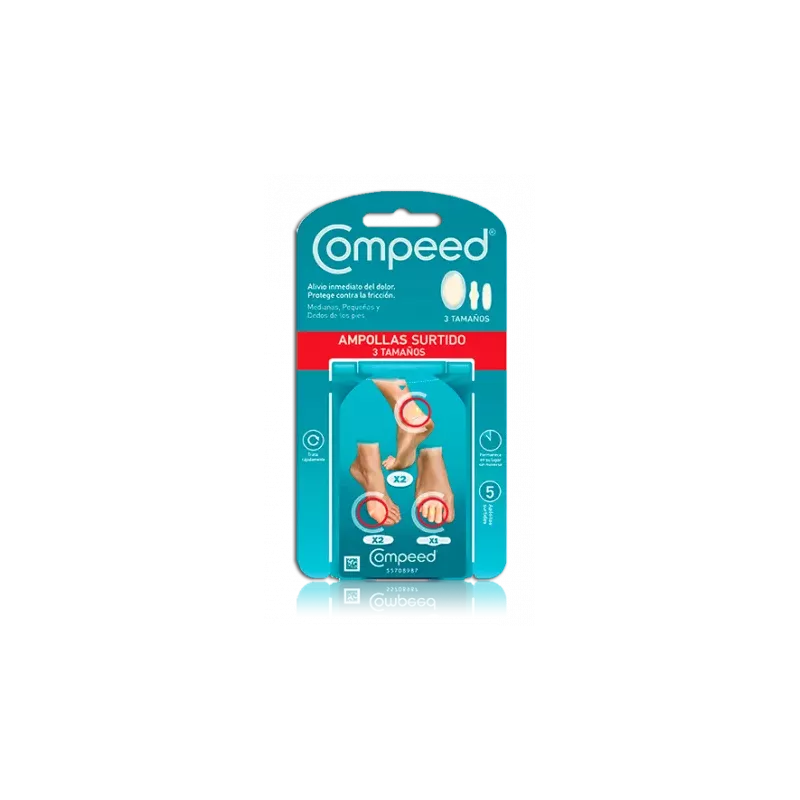 Compeed Ampollas Hidrocoloide Pack Mixto 5 U