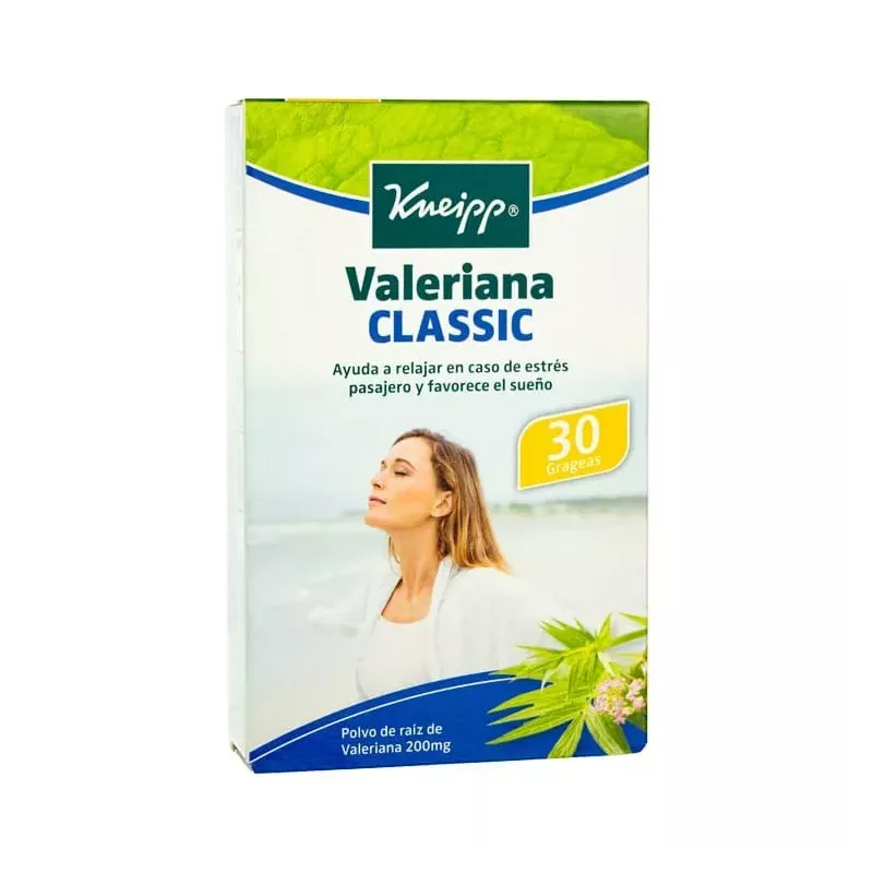 KNEIPP VALERIANA CLASSIC  30 GRAGEAS