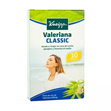 KNEIPP VALERIANA CLASSIC  30 GRAGEAS