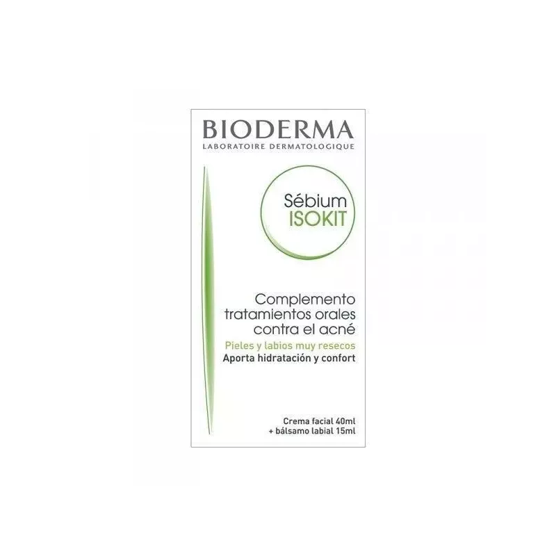 Sebium Isokit Bioderma 1 Envase 40 Ml + 1 Envase 15 Ml