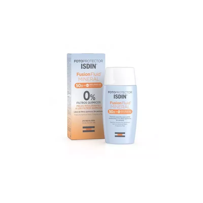 Fotoprotector Isdin Fusion Fluid Mineral SPF 50+ 50ml