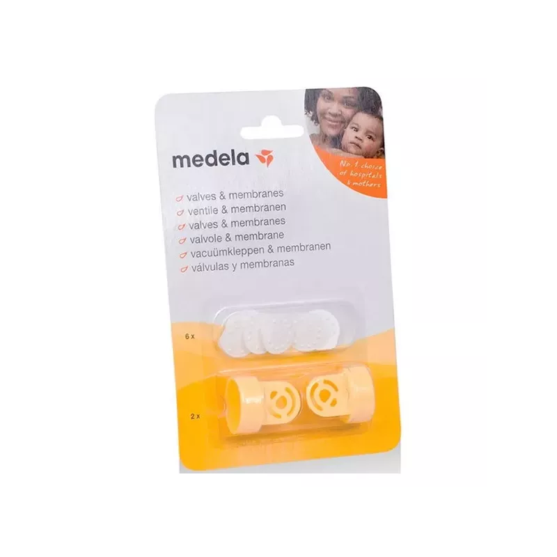 Valvulas Y Membranas Exttor De Leche Electrico Medela Pack