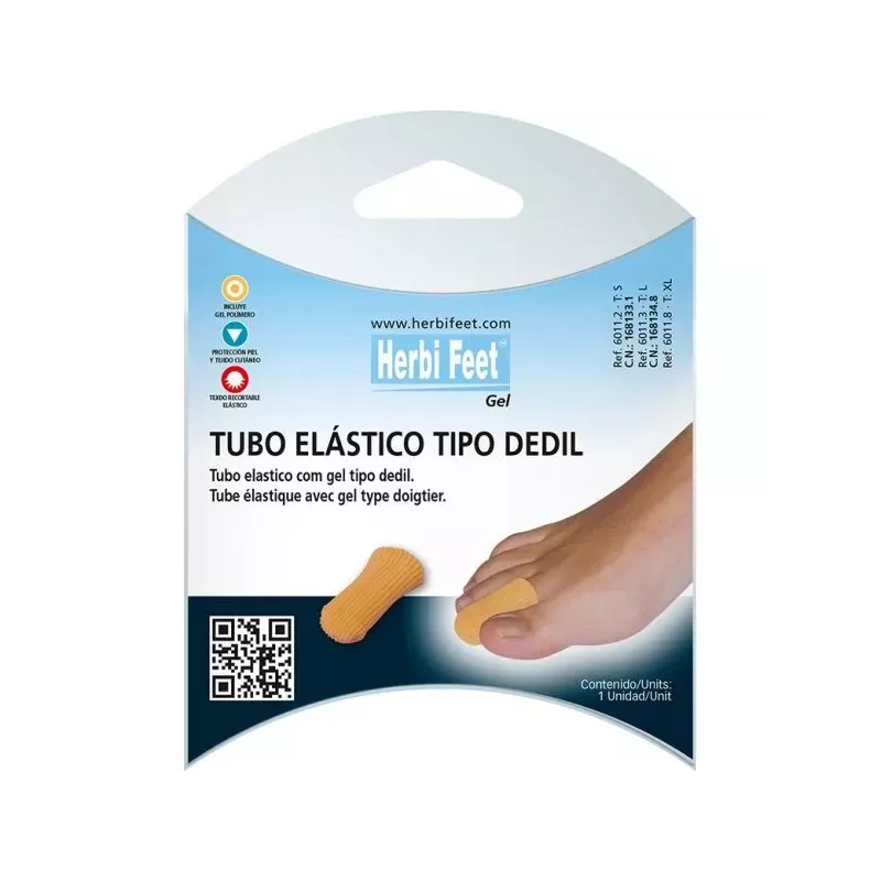 Dedil Tubo Con Gel Herbi Feet T- S