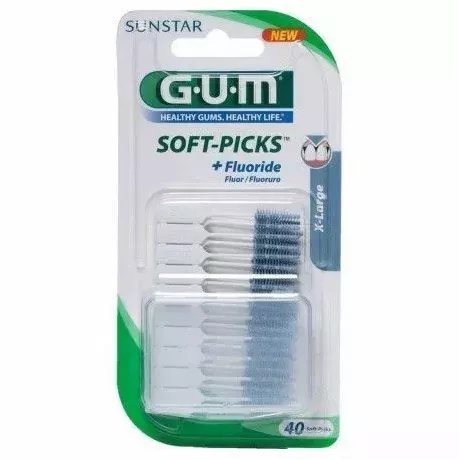 Soft Picks Filamentos De Goma Gum 636 M40 40 Unidades Soft X-Large