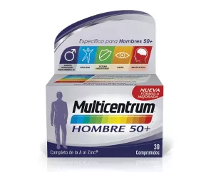 Multicentrum Hombre 50+ 30 Comprimidos
