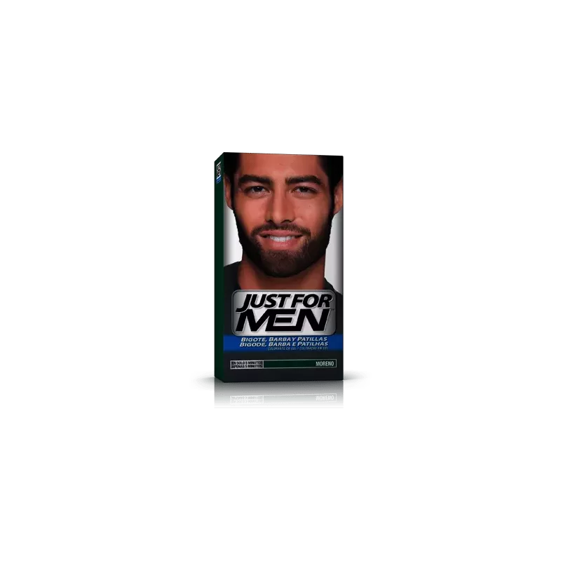 Just For Men Bigote Y Barba Gel Colorante 1 Envase 30 Ml Color Moreno