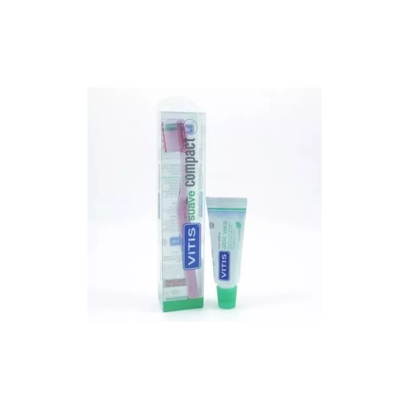 Cepillo Dental Adulto Vitis Compact Suave