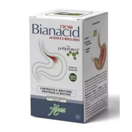 Neobianacid Acidez Y Reflujo 45 Comprimidos Masticables