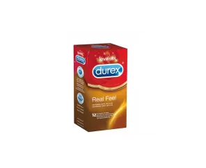 Durex Real Feel Preservativo Sin Latex 12 Unidades