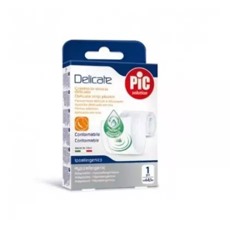 Pic Delicate Tnt Antibacteriano Aposito Adhesivo Blanco 6 X 50 Cm