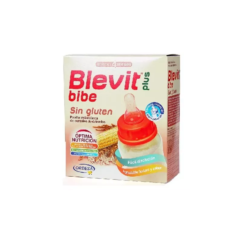 Blevit Plus Sin Gluten Para Biberon 1 Envase 600 G