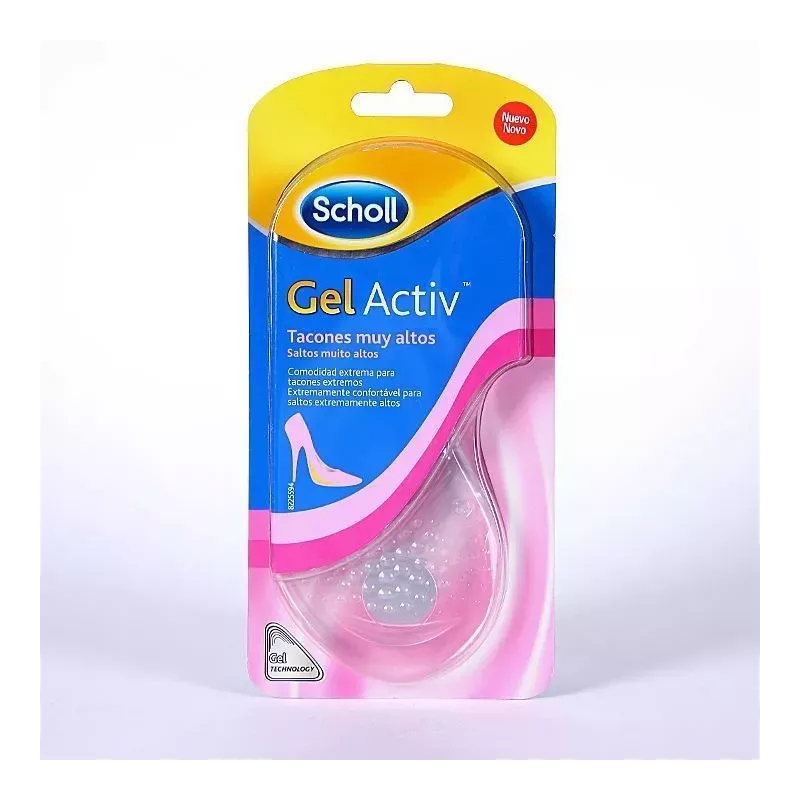 Plantillas Scholl Gel Activ Tacon Muy Alto