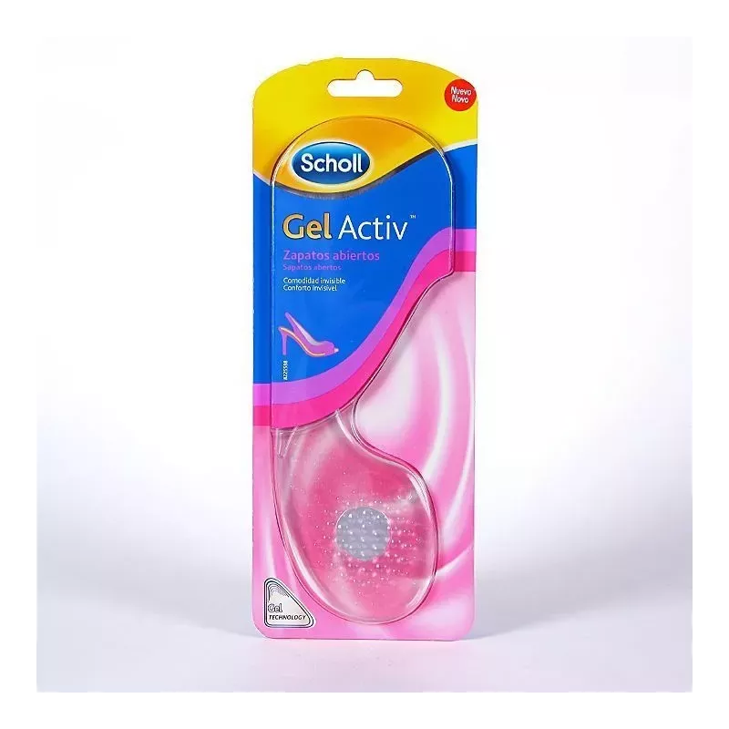 Plantillas Scholl Gel Activ Zapato Abierto