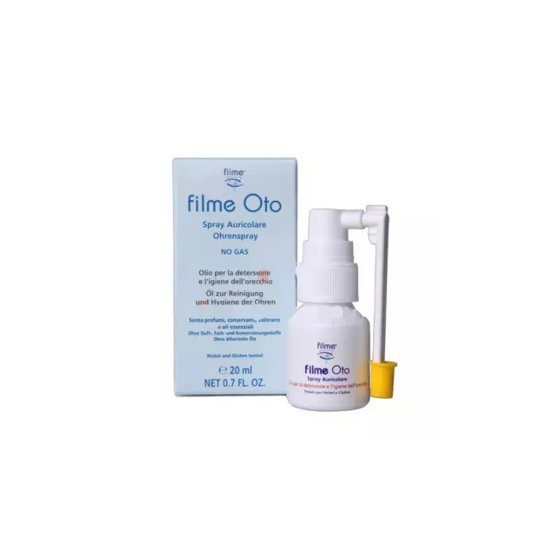 Filme Oto Spray Auricular Para Detersion 1 Spray 20 Ml