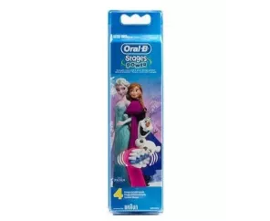 CEPILLO DENTAL ELECTRICO ORAL-B KIDS FROZEN II +3 AÑOS SUAVE CABEZAL REPUESTO 4 UNIDADES