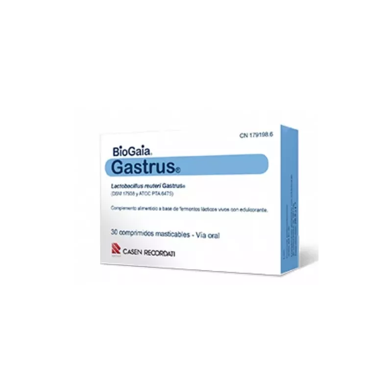 Gastrus 30 Comprimidos Masticables | Tufarma.online