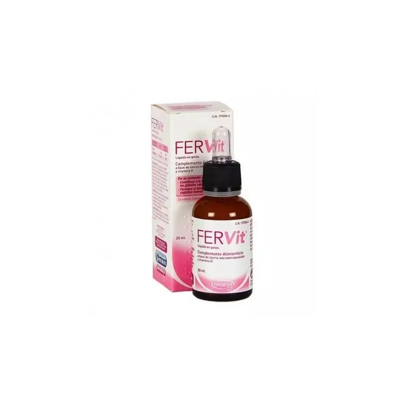 FERVit Gotas 30ml - Comprar Online | Tufarma.online