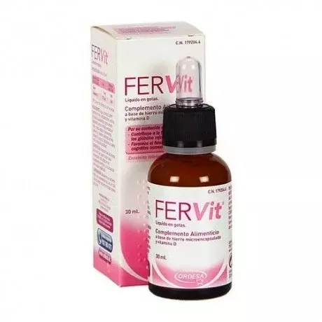 FERVit Gotas 30ml - Comprar Online | Tufarma.online