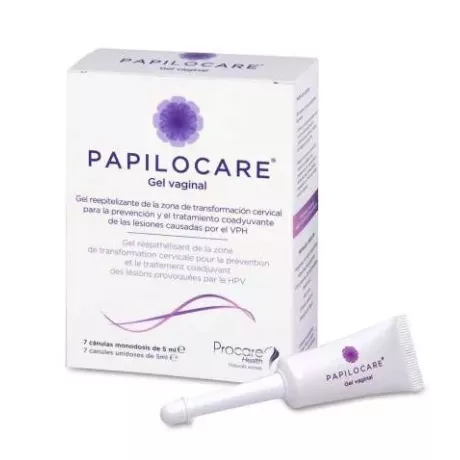 Papilocare Gel Vaginal 7 Canulas 5 Ml