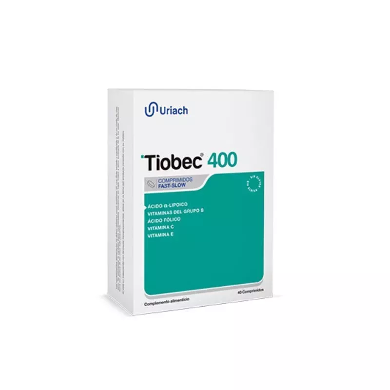 Tiobec 400 40 Comprimidos Fast Slow