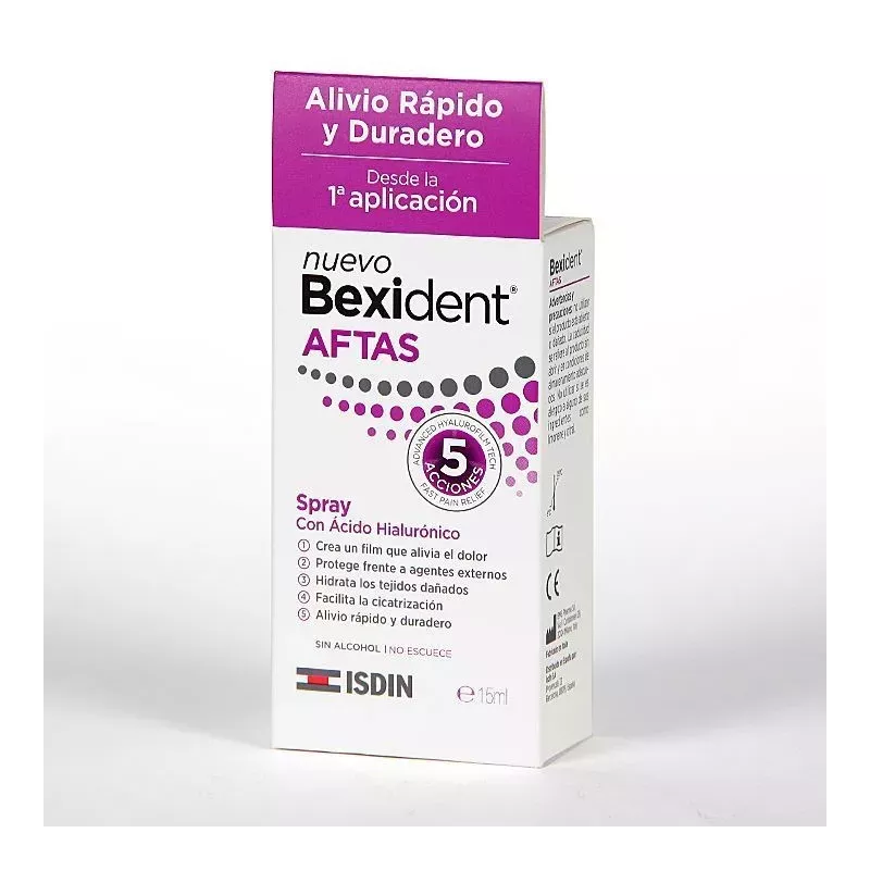 Bexident Aftas Spray Bucal Protector  1 Envase 15 Ml