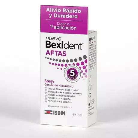 Bexident Aftas Spray Bucal Protector  1 Envase 15 Ml