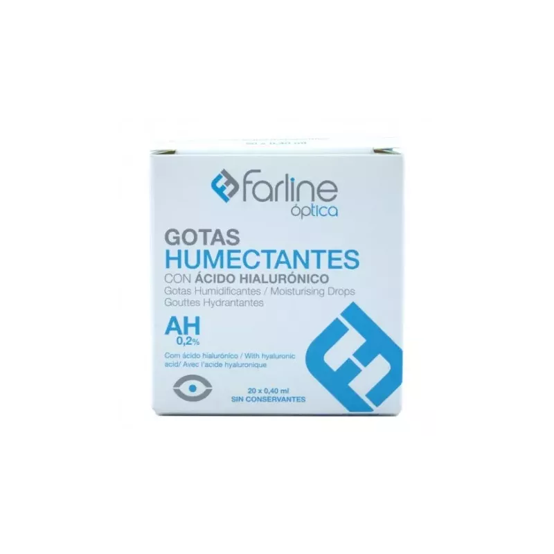 Farline Óptica Gotas Humectantes AH 0.2% | Tufarma.online