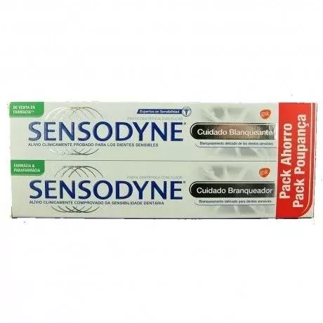 SENSODYNE CUIDADO BLANQUEANTE  2 UNIDADES 75 ML