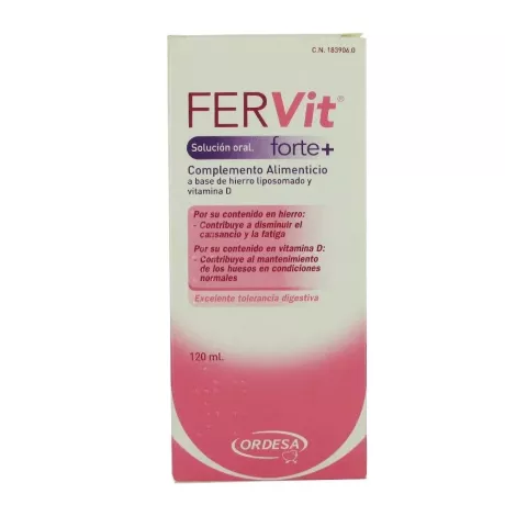 Fervit Forte+ Solucion Oral 120 Ml