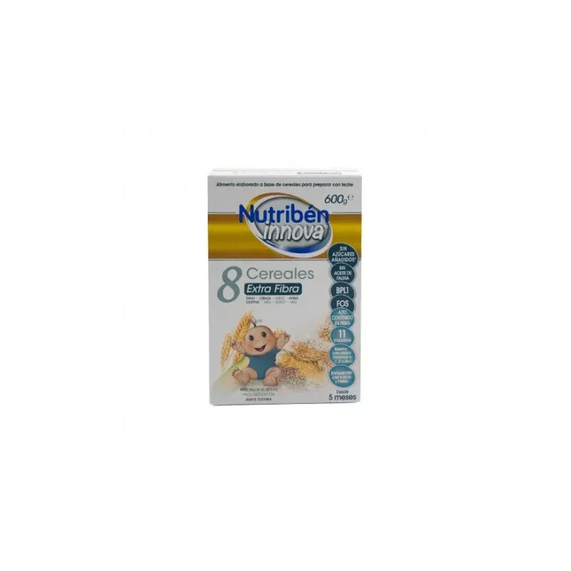 Nutriben Innova 8 Cereales Extra Fibra 1 Envase 600 G