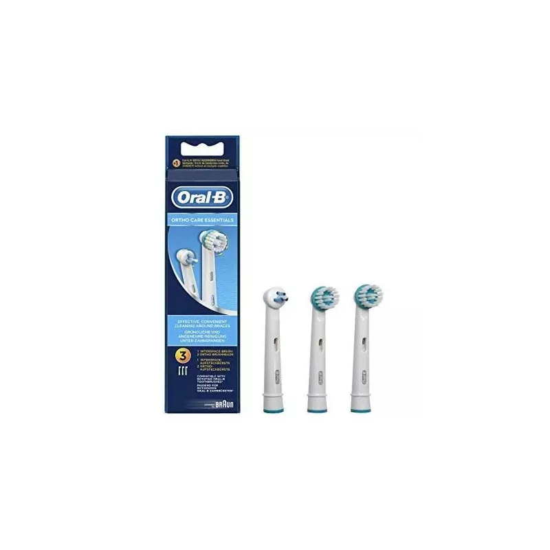 Cepillo Dental Electrico Recargable Oral-B Sensitive Clean Recambio 3 Unidades