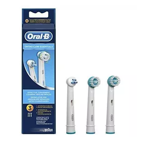 Cepillo Dental Electrico Recargable Oral-B Sensitive Clean Recambio 3 Unidades