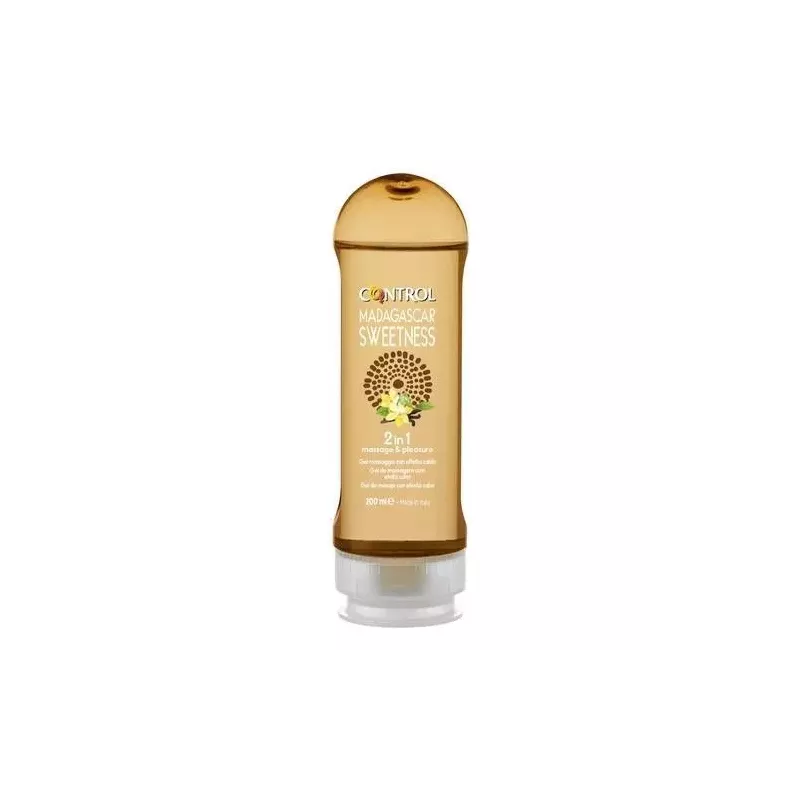 Control Vainilla Of Madagascar 2 In 1 Massaje & Pleasure Gel 1 Envase 200 Ml