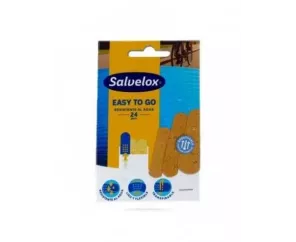 Salvelox Easy To Go Aposito Adhesivo Resistente Al Agua 24 U
