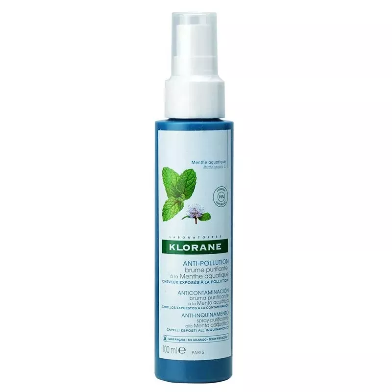 Klorane Bruma Purificante A La Menta Acuatica 1 Envase 100 Ml