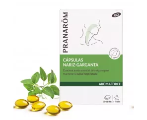 Pranarôm Aromaforce Cápsulas Nariz Garganta |  Farmacia24hbenimaclet.com