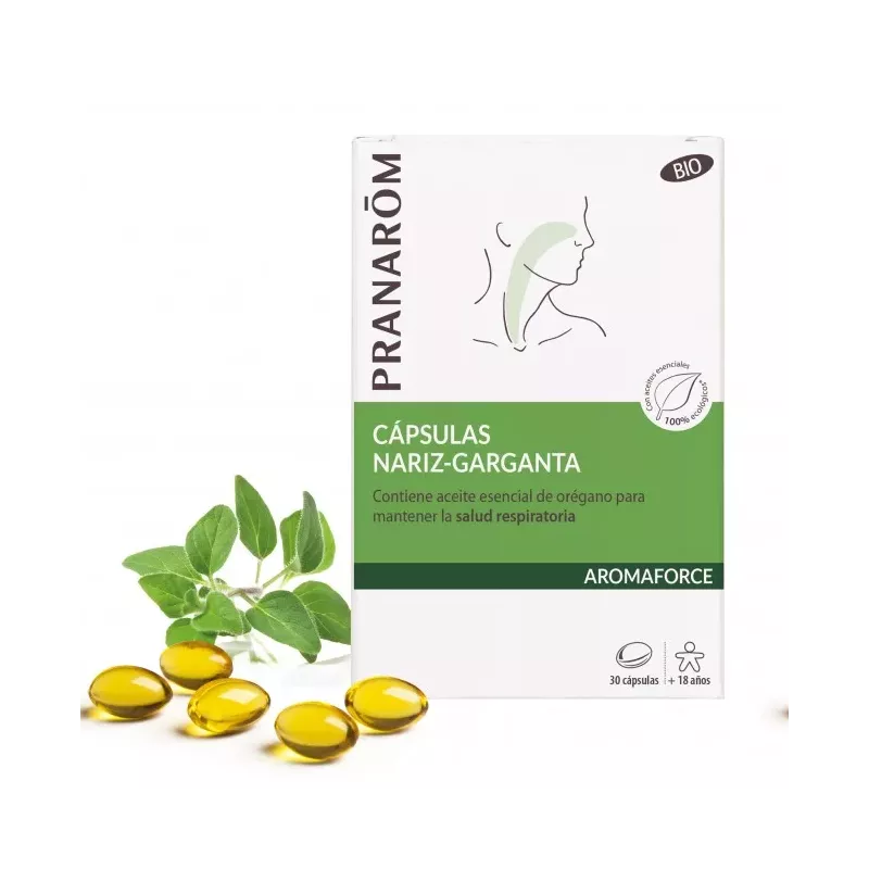 Pranarôm Aromaforce Cápsulas Nariz Garganta |  Tufarma.online