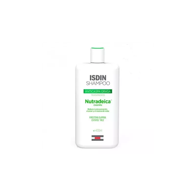 Isdin Shampoo Anticaspa Grasa Nutradeica  1 Envase 400 Ml