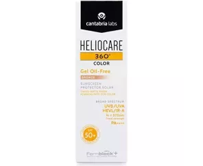 Heliocare 360º Spf 50+ Color Gel Oil-Free Protector Solar 1 Envase 50 Ml Color Bronze Intense