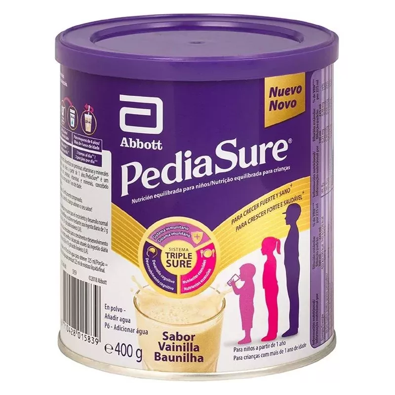 Pediasure Polvo 1 Lata 400 G Sabor Vainilla