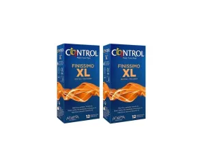 Control Finissimo Xl Preservativos 12 Unidades + 12 Unidades Pack Ahorro