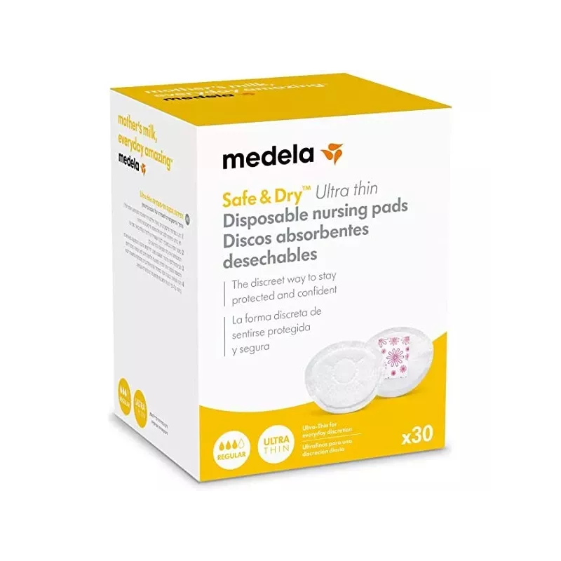 Medela Discos Absorbentes Desechables Safe & Dry Ultra Thin 60 U