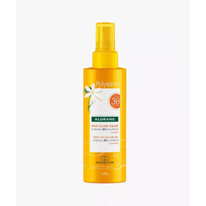 Klorane Polysianes Spray Solar Sublime 30 SPF | Tufarma.online