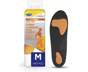 Plantillas Zona Lumbar Scholl In-Balance Talla M 1 Par