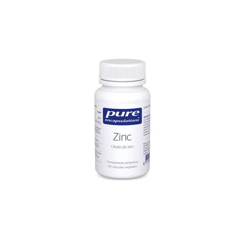 Pure Encapsulations Zinc 60 Capsulas