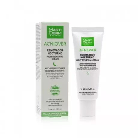 Martiderm Acniover Renovador Nocturno 1 Envase 40 Ml