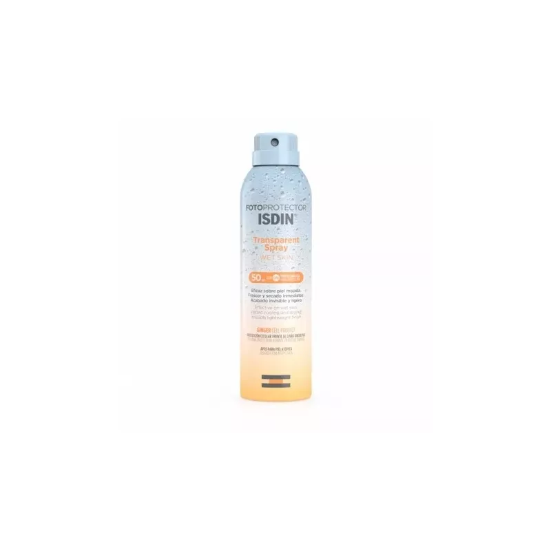 Fotoprotector Isdin Transparent Spray Wet Skin SPF 50