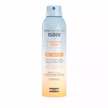 Fotoprotector Isdin Transparent Spray Wet Skin SPF 50