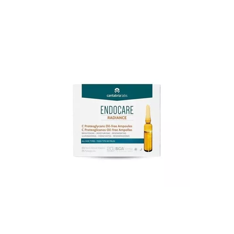 Endocare Radiance C Proteoglicanos Oil-Free 10 Ampollas 2 Ml